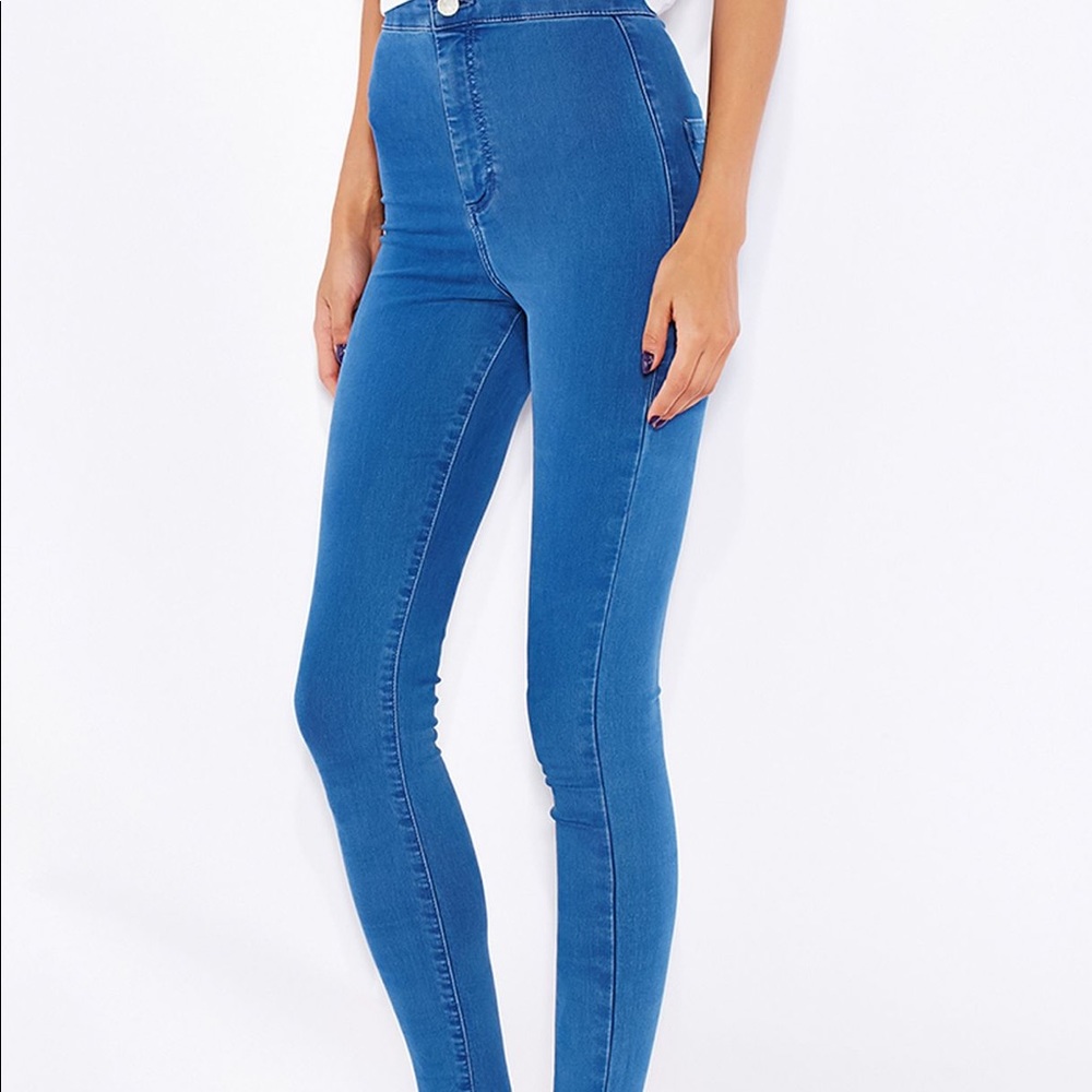 Topshop Petite Joni Jeans